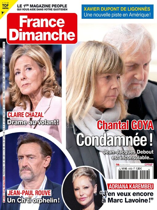Title details for France Dimanche by CMI Publishing - Available